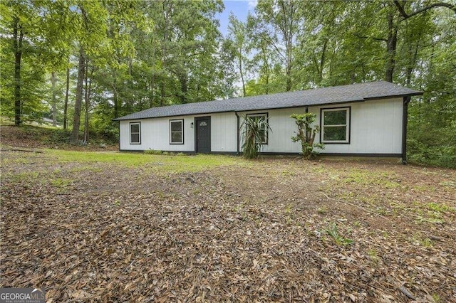 view of ranch-style home