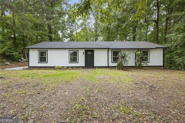 view of ranch-style home