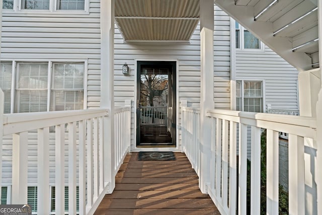 view of property entrance