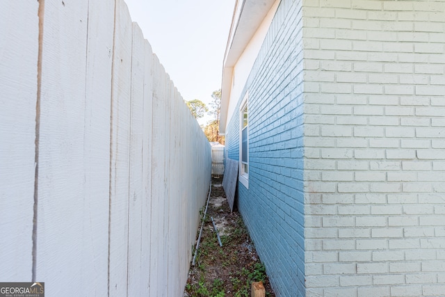 view of property exterior