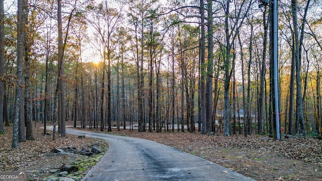 view of street