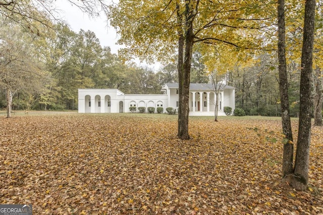 6909 Forsyth Rd, Macon, GA 31210 - view of front of property featuring stucco siding