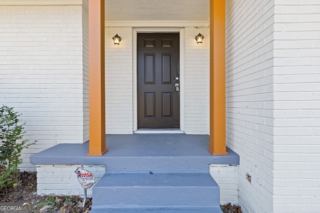 view of property entrance