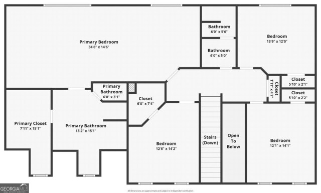 2505 Westchester Way, Conyers, GA 30013 - view of floor plan / room layout