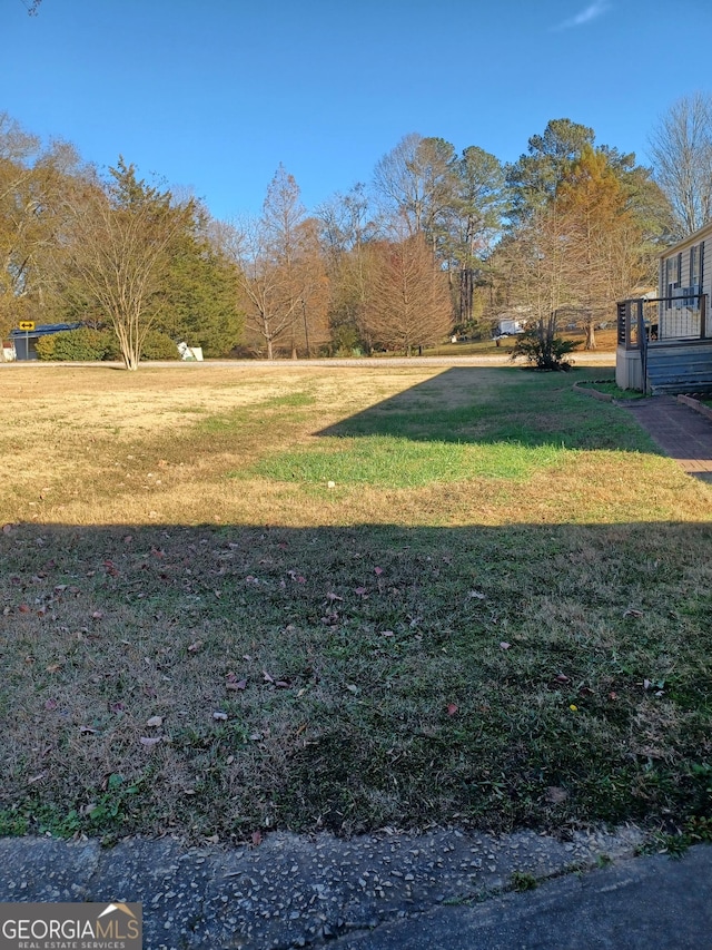 view of yard
