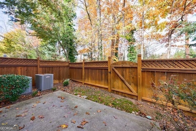 exterior space featuring central AC unit