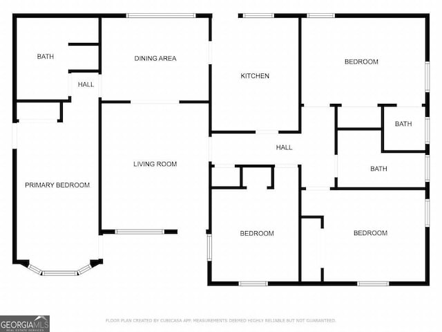 2363 Dabney Ter, Atlanta, GA 30344 - view of property floor plan