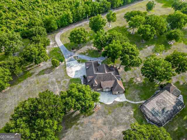 3917 Harris Neck Rd NE, Townsend, GA 31331 - aerial view of property and surrounding area