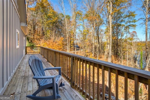view of deck