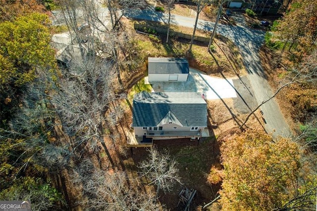aerial view