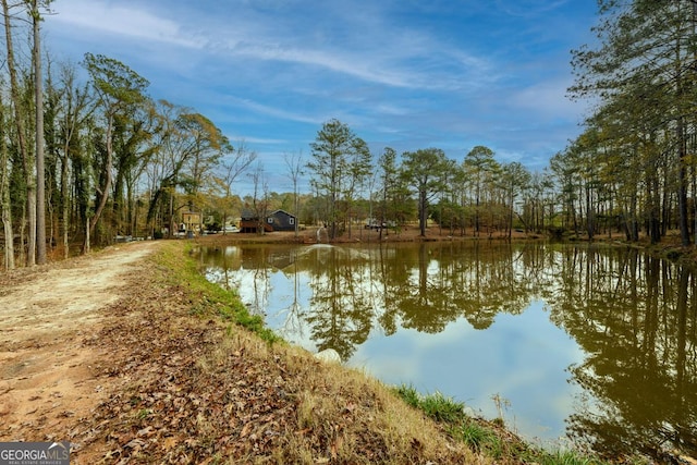 property view of water