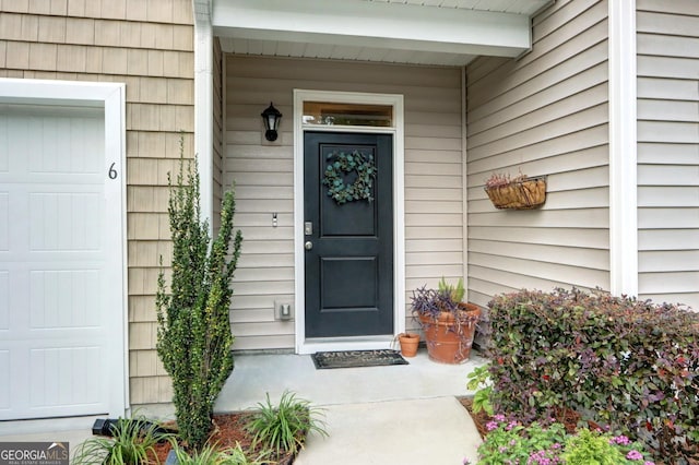 view of entrance to property