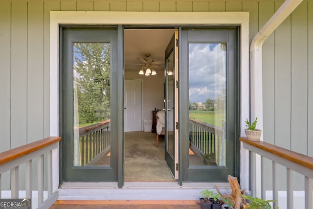 view of entrance to property