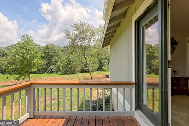 view of deck