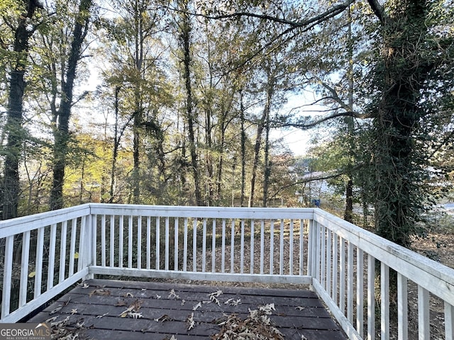 view of deck