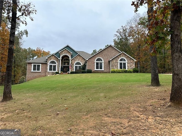 25 Fireside Ct NW, Cartersville, GA 30120 - single story home featuring a front yard