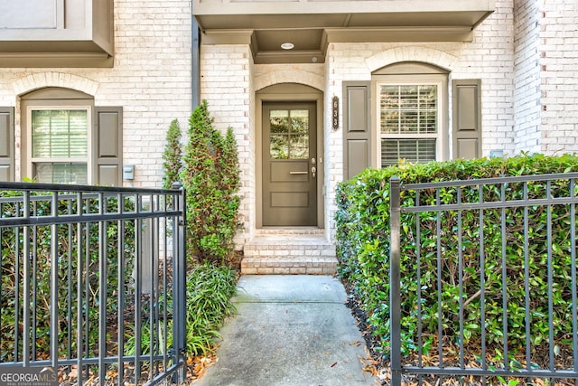 view of property entrance