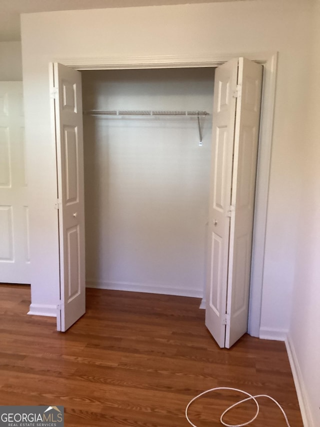 view of closet