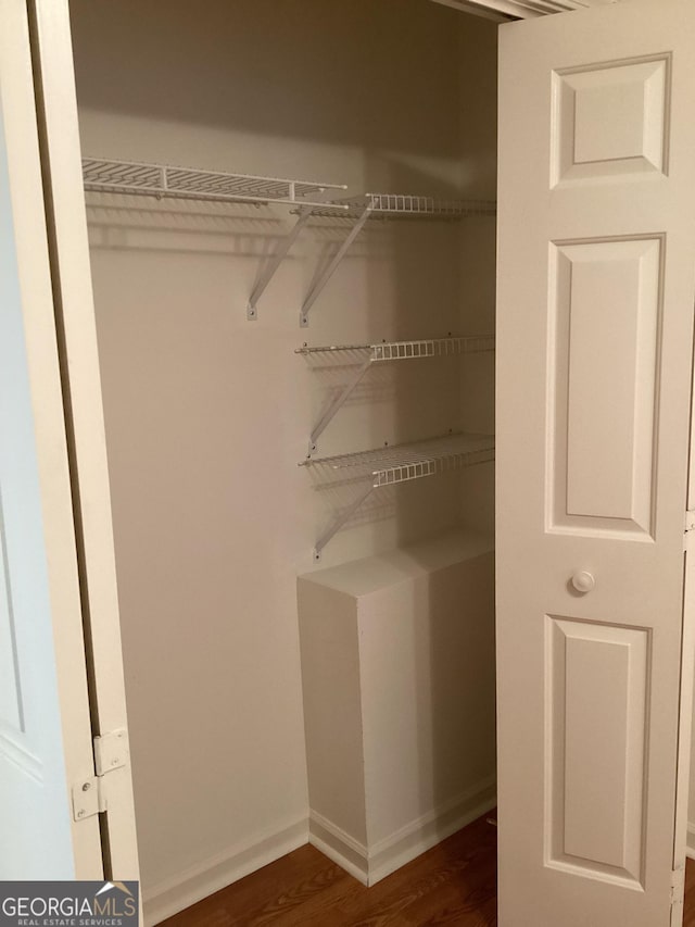 view of closet