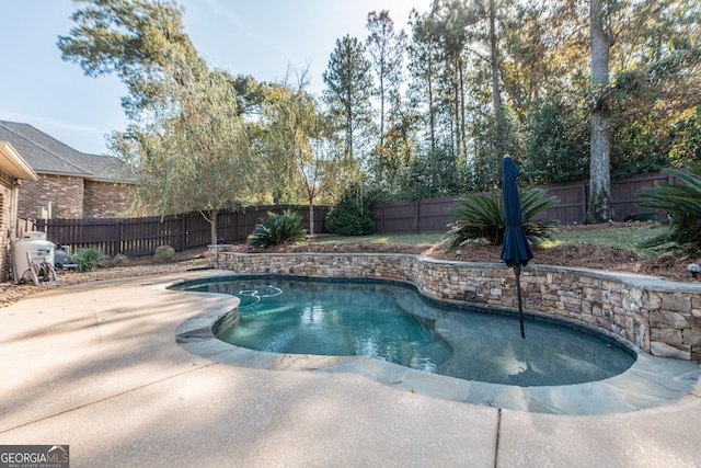 view of swimming pool