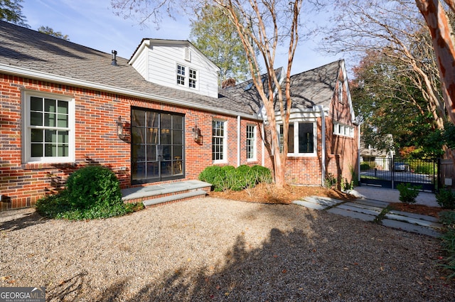 view of back of house