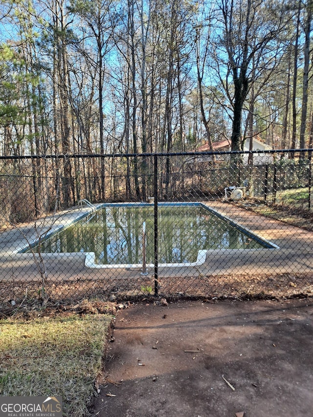 view of pool