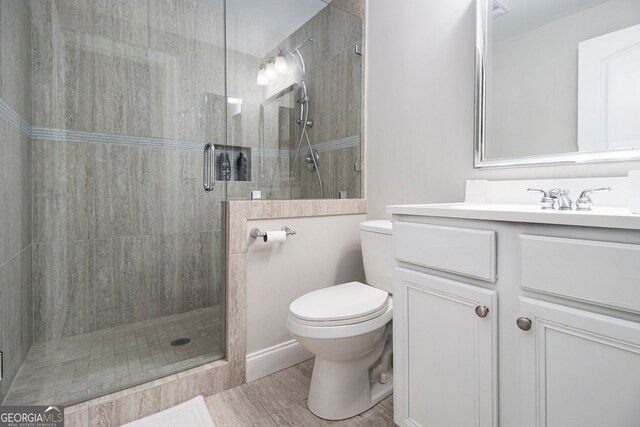 carpeted bedroom featuring ensuite bathroom and crown molding