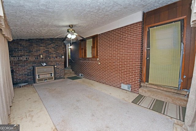 view of patio / terrace with ceiling fan