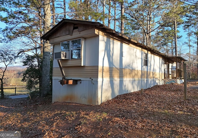 view of side of home