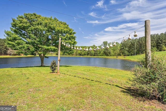 property view of water