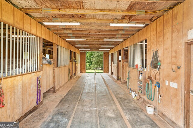 view of stable