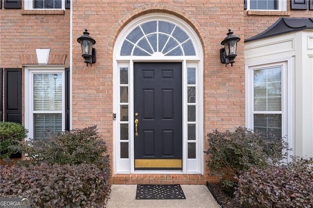 view of entrance to property