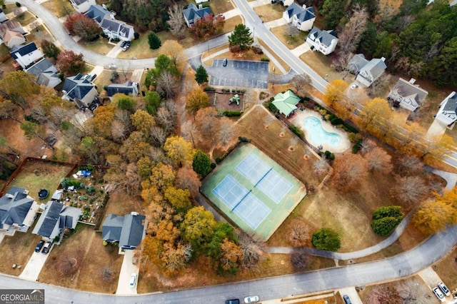 bird's eye view