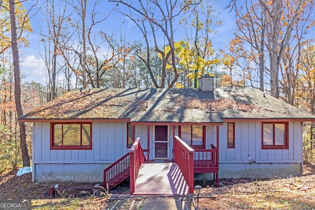 view of front of house