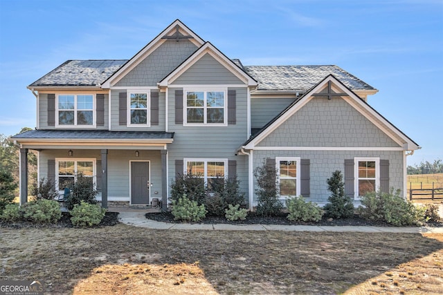 view of craftsman inspired home