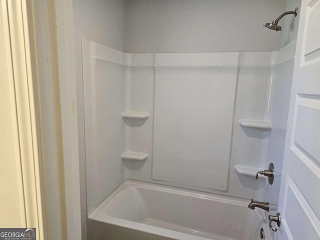 full bathroom featuring bathtub / shower combination