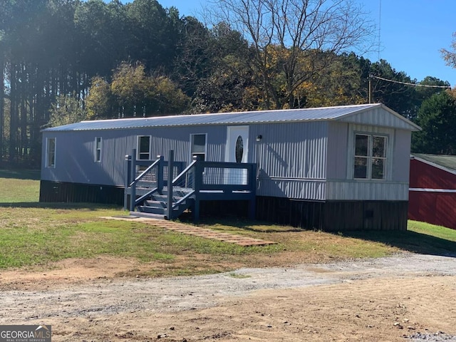 view of manufactured / mobile home