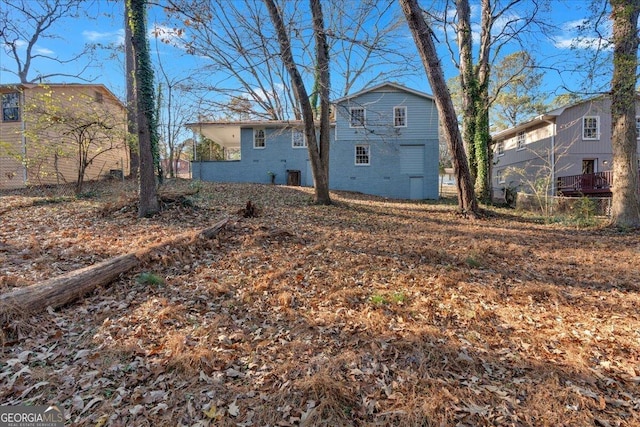 view of back of house