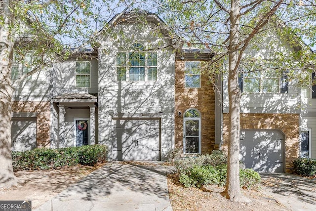 510 Jefferson Chase St, Atlanta, GA 30354 - view of front of home with driveway and a garage