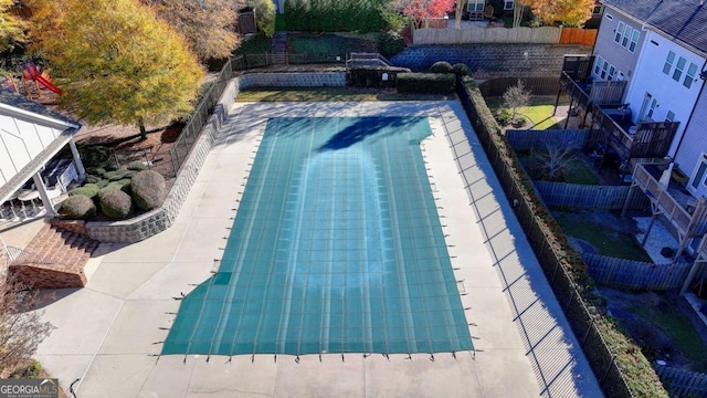 view of pool