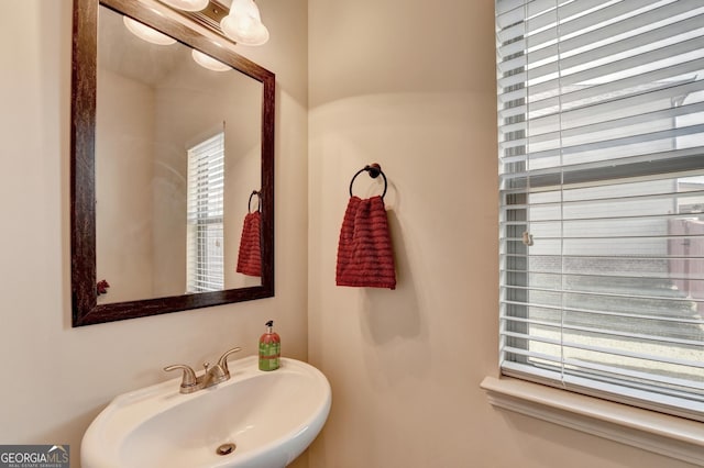 bathroom with sink