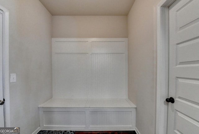 view of mudroom