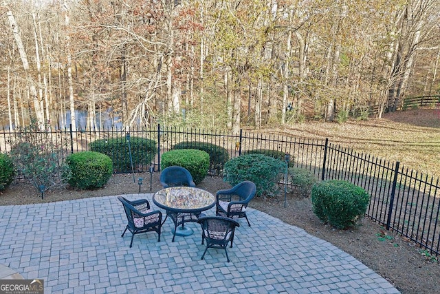 view of patio / terrace