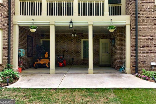 view of patio