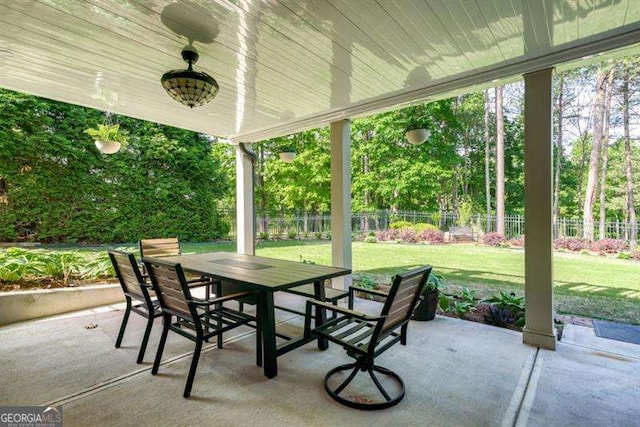 view of patio / terrace