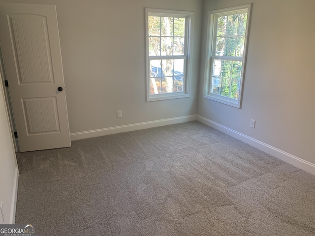 empty room with carpet