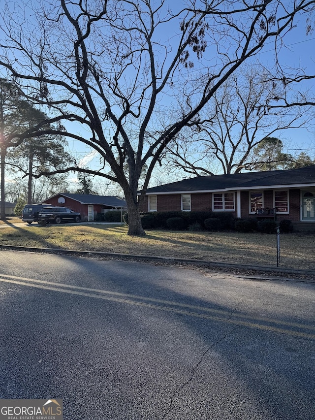 view of ranch-style house