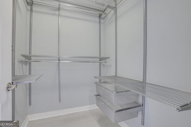 view of spacious closet