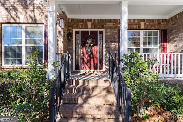 view of entrance to property