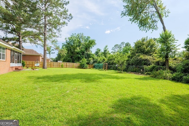 3798 Bermuda Run Dr, Valdosta, GA 31605 - view of fenced backyard